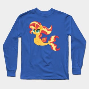 Sunset Shimmer seapony Long Sleeve T-Shirt